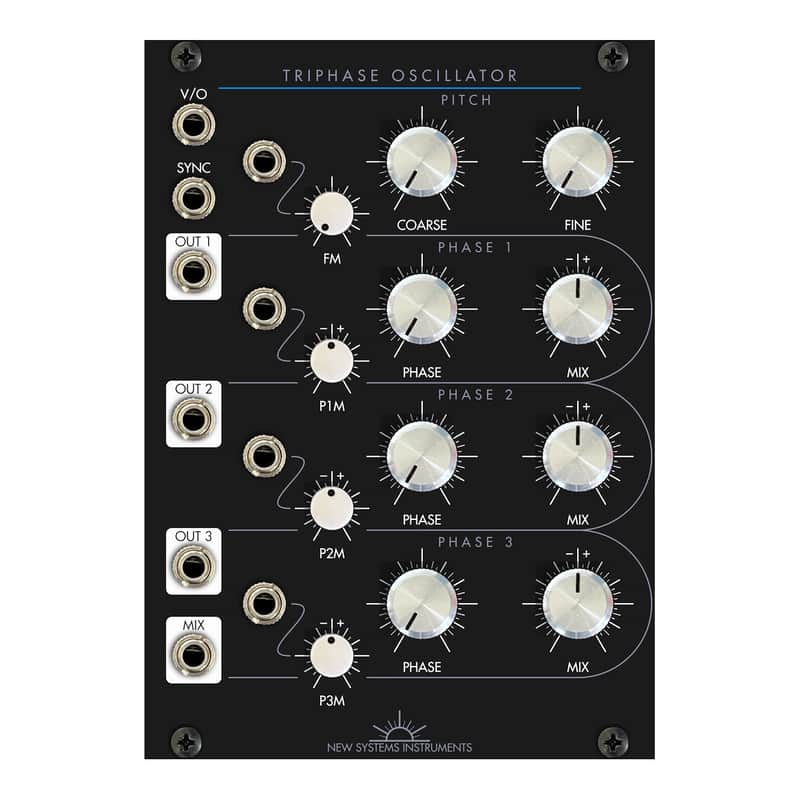 New Systems Instruments Triphase Oscillator Eurorack Module image 1
