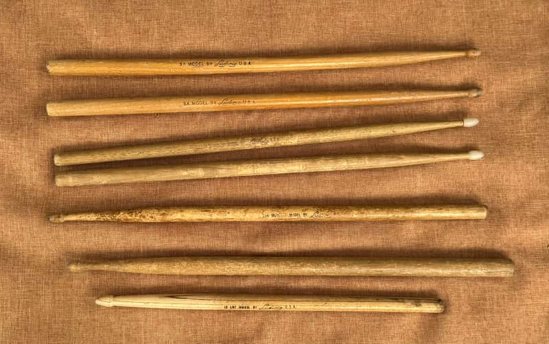 Ludwig Mixed Lot Vintage Ludwig Drum Sticks 60's and Older image 1