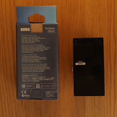 Korg Pitchblack Chromatic Guitar/Bass Tuning Pedal 2010s - Black image 2
