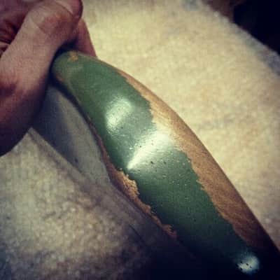 201707 :: Baldman's Relic "We Want You!" Stratocaster in Army Green :: Aged Vintage Roadworn image 15