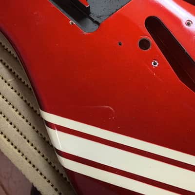 Fender Mustang competition 2003-2004 - Cherry - Kurt Cobain mod image 9