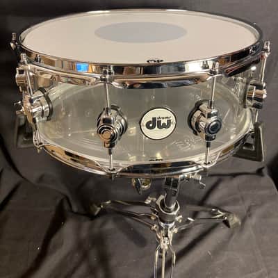 DW - 5x14" Designer Series Clear Acrylic Snare Drum 2000 image 3