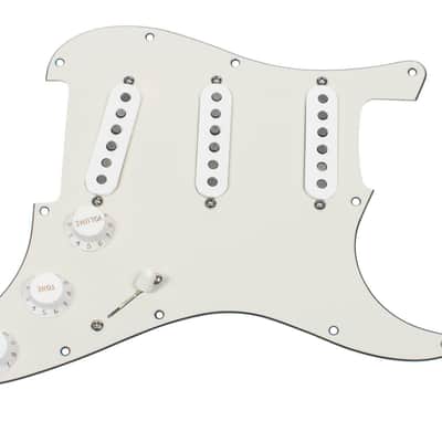 920D Custom DiMarzio Area '58 / '67 / '61 Loaded Stratocaster Pickguard w/ 7-Way Switching, PA/WH image 1