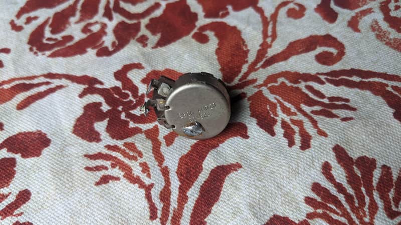 1955 Fender Stratocaster guitar pot 250k image 1