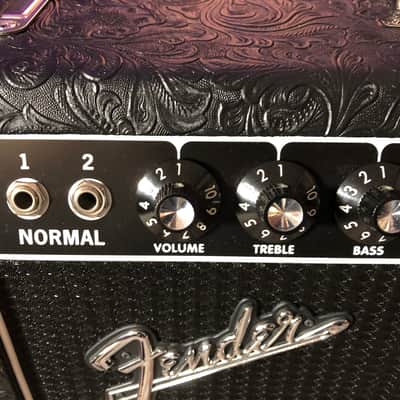 Fender Deluxe Reverb Reissue 65 Amplifier With Western Tolex covering image 1