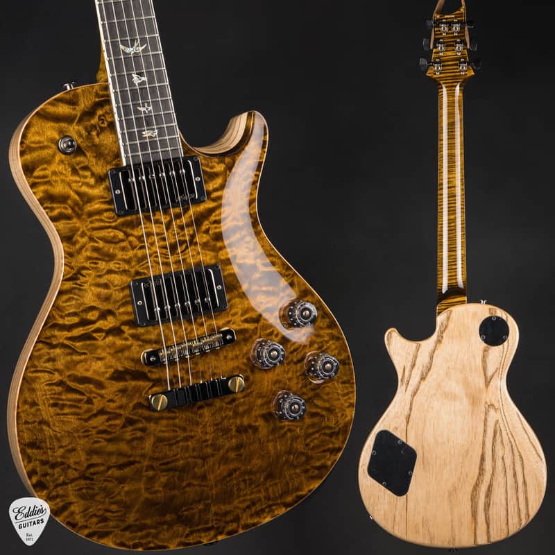 PRS Eddie's Guitars Wood Library McCarty 594 Singlecut Swamp Ash/Figured Maple Neck - Black Gold Burst image 1