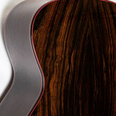 Charles Edward Fox  2005 Ergo SJ-12 Noir - Alpine Spruce w/Brazilian Rosewood image 5