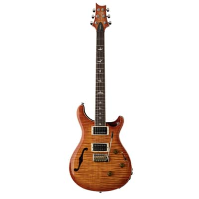 PRS SE Custom 24 Semi-Hollow Vintage Sunburst - Electric Guitar image 1