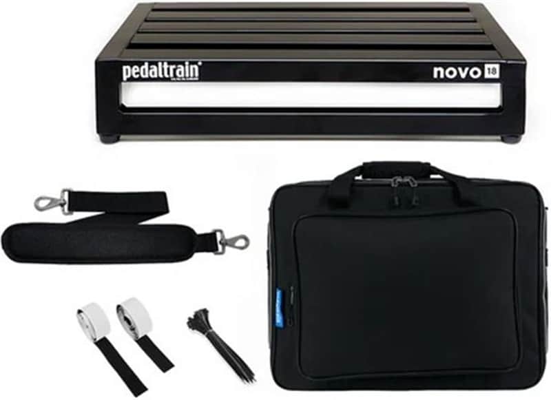 Pedaltrain Novo 18 Pedal Board with Deluxe MX Soft Case image 1