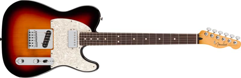 Fender Player II Modified Telecaster SH Rosewood FB 3 Tone Sunburst with Bag