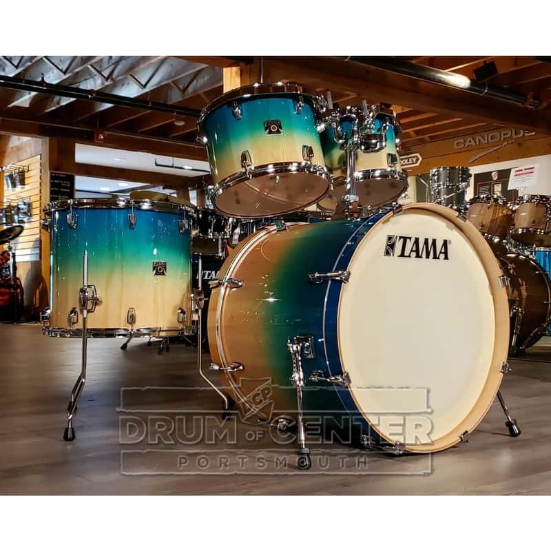 Tama Superstar Classic 5pc Drum Set Caribbean Lacebark Pine Fade image 1