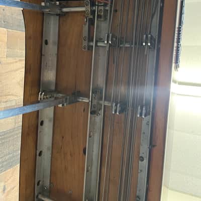 Marlen D-10 3x5 Single Pedal Steel 1970s - Wood Grain with Original Case image 23