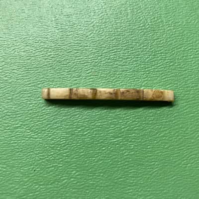1965 Fender Jazzmaster String Nut funky old original image 2