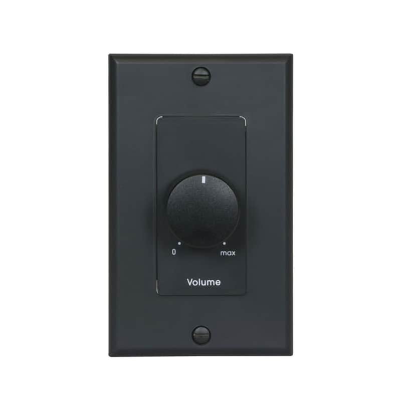 Lowell 100LVC-DB - Wall Mount 100-Volt Attenuator (Black) image 1