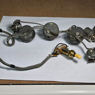 Gibson Vintage Wiring Harness 1961 - 500k Centralab C2 ES-3XX image 8
