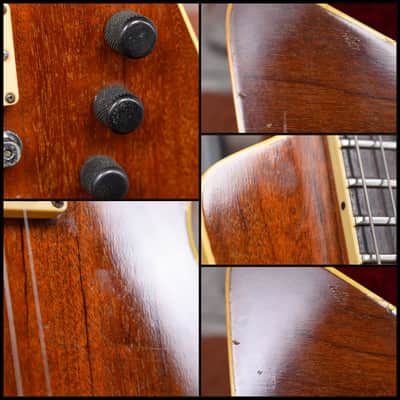 Hamer Custom Order Standard 3/4 Size Natural 1980 w/Hardshell Case image 13