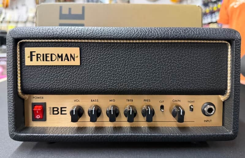Friedman BE-Mini 30-Watt Solid State Guitar Amp Head 2021 - Present - Black image 1