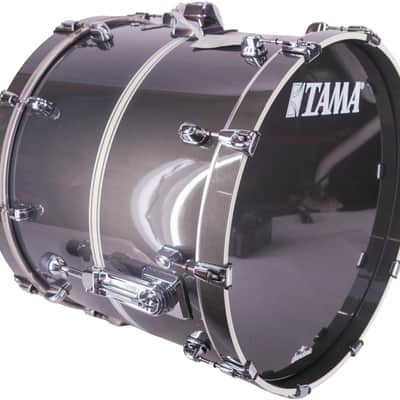 TAMA Starclassic Performer B/B Bass Drum 22" x 18" Gun Metal Stripe image 1