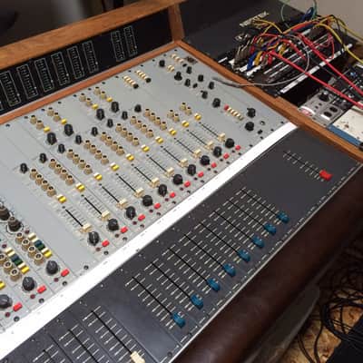 Vintage analog Neotek Series 1 16 x 8 x 2 recording console 1980 mixing image 7