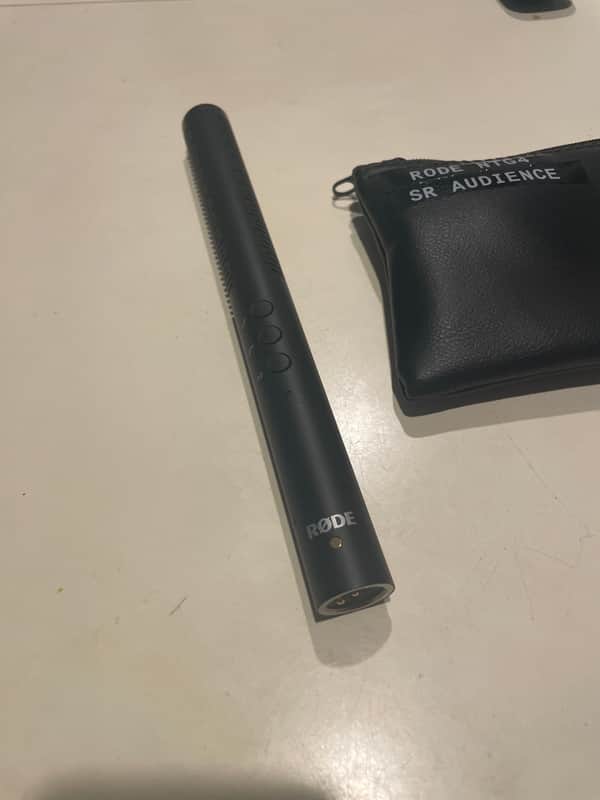 RODE NTG4+ Shotgun Condenser Microphone 2015 - Present - Black image 1