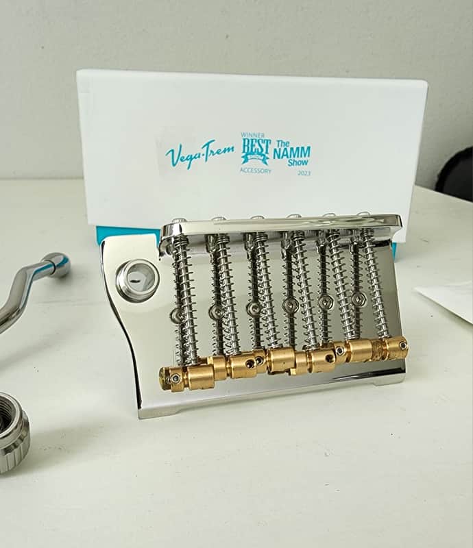 Vega-Trem VT2ND Teletrem Modern Telecaster Guitar Tremolo Bridge image 1