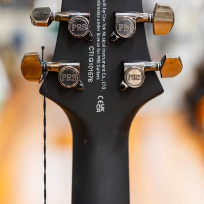 PRS SE Exotic Custom 24-08 Poplar Burl  2025 - Lake Blue Midnight Burst - Satin image 8