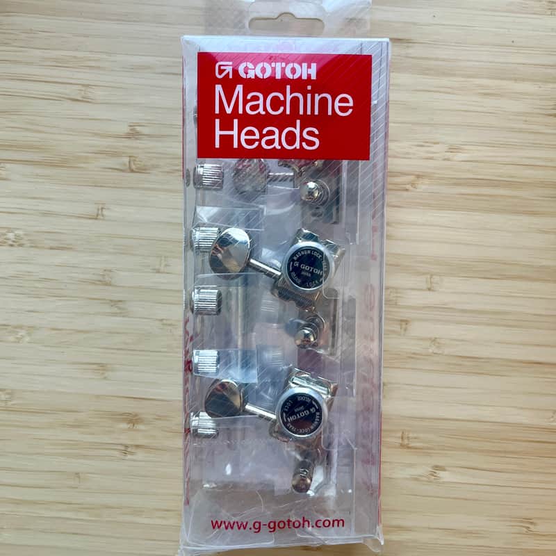 Gotoh Vintage Staggered Traditional Locking Tuners SD91-MG-T image 1