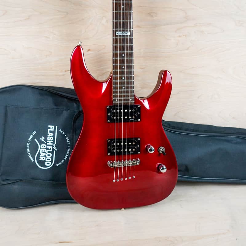 ESP LTD MH-50NT 2009 Black Cherry Red Rosewood Fretboard w/ | Reverb