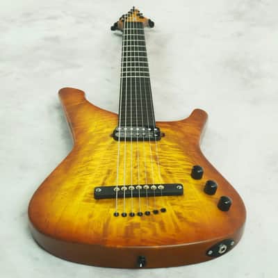 Manne Semiacustica 7 Lionel Loueke half fretless half fretted image 4