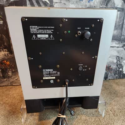 Yamaha Yamaha YST-SW011 Active Powered Subwoofer 90s - Grey image 5