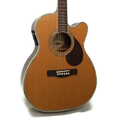 Samick Greg Bennett Design OM8CE Orchestra Cutaway Acoustic-Electric Guitar image 1