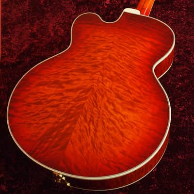 Gibson L-5 CES Quilt  2015 Cherry Sunburst image 2