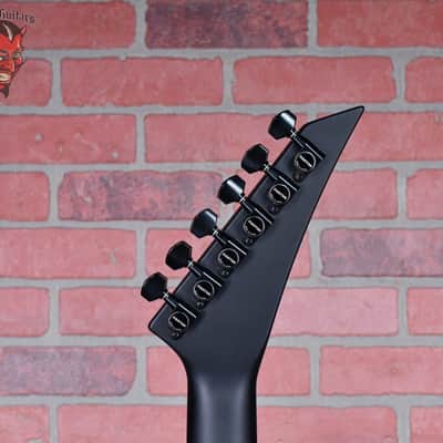 Jackson USA Custom Shop Kelly  KE2 Flame Maple Top Matte Satin Trans Black Burst W/Matching Reverse Headstock 2024 w/OHSC image 10