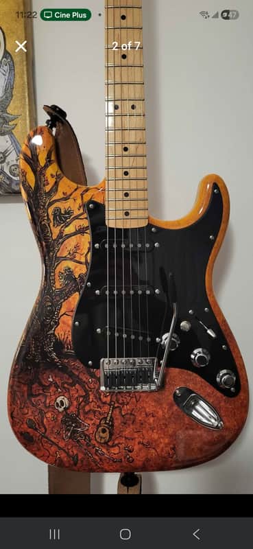 Fender Special Edition David Lozeau Art Stratocaster | Reverb Canada