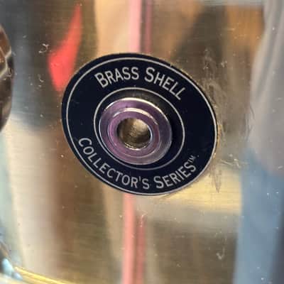 DW - 6.5x14" Collector's Series Brass Snare Drum 2005–2007 image 6