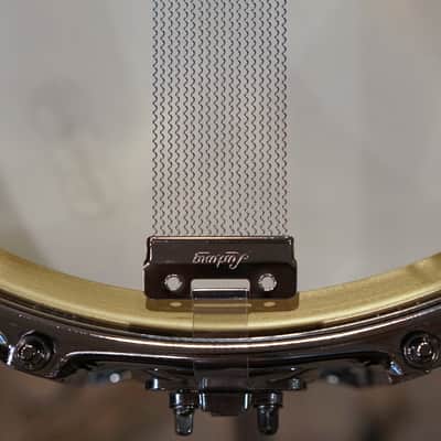Ludwig 6.5x14" Brushed "Acro Brass" Snare Drum - LB654B image 8