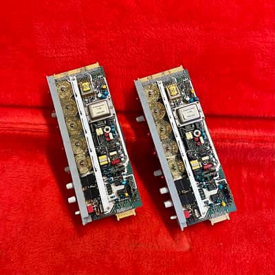 PAIR -Studer 089 micpre EQ Input modules 1970’s preamp equalizer channel strips image 2