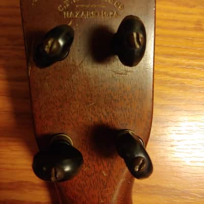 Early 20's Martin Style 1 Mahogany Soprano Ukulele with Deluxe Guardian O44 Case  1920s Mahogany image 9