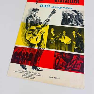 Framus “Bestseller Select Program” Foldout Catalog 1964 image 1