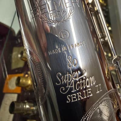 Selmer Super Action 80 Series II Silver Soprano Saxophone image 5