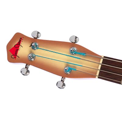 Jerry Jones LEFTY Longhorn Bass - Copperburst - Short Scale Electric Bass Guitar - USED! image 12
