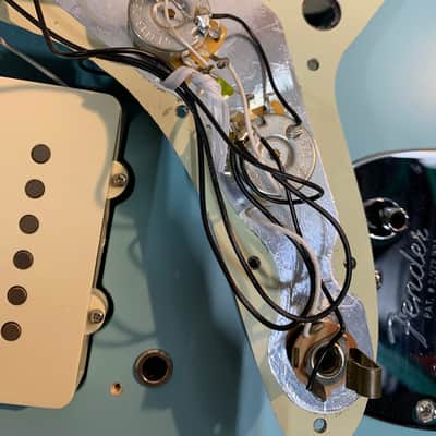 Fender MIJ Junior Collection Jazzmaster 2022 Satin Daphne Blue Japan w/ Bag image 10