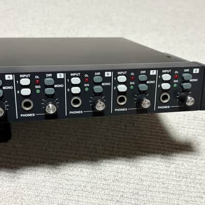 TASCAM MH-8 8-Channel Headphone Amplifier 2010 - Present - Black image 3
