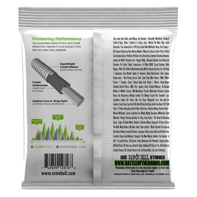 Ernie Ball 2816 Regular Slinky Flatwound 45-130 image 2