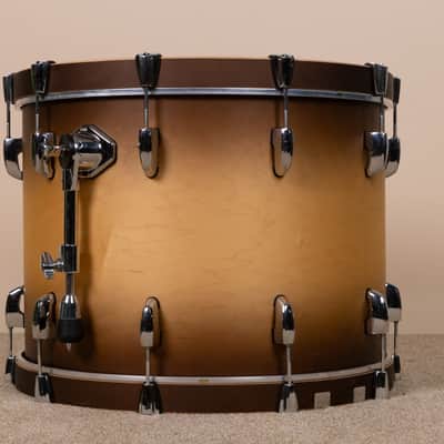 Pearl Masters Maple Complete 16x22 Satin Natural Burst Bass Drum image 5