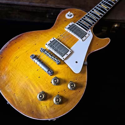 Gibson Custom Shop Tom Doyle "TIME MACHINE" #79 “SUPER PREMIUM” Historic Aged '58 Les Paul ~ R8 w/Doyle Coils PAF – Vintage Plaintop 59 R9 image 17