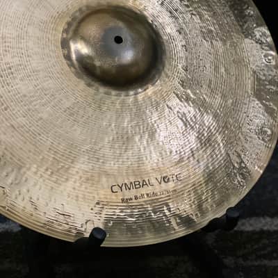 Sabian 22” Artisan Cymbal Vote Raw Bell Ride Cymbal image 3