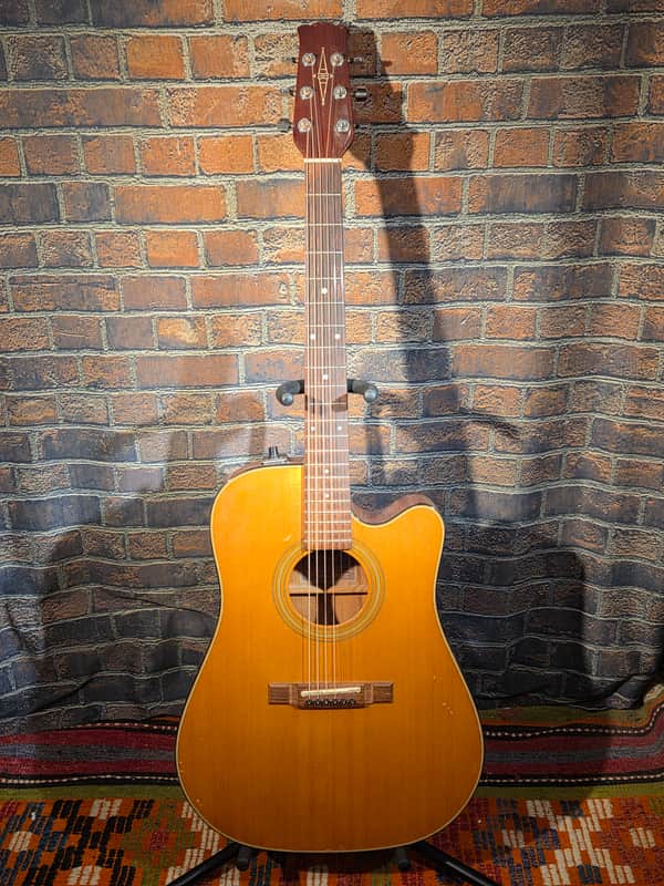 Vintage Japan 1980s Alvarez 5071 Acoustic Guitar Natural w/ OHSC image 1