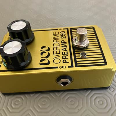DOD Overdrive Preamp 250 Reissue 1995 - Present - Yellow image 6
