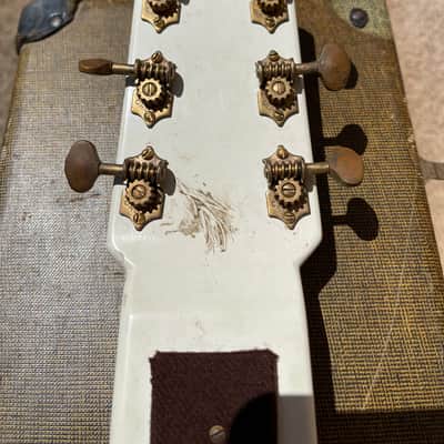 Epiphone Electar Model M 7 1938-1939 - White And Gold image 16